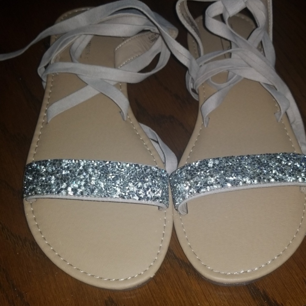 Wrap around sandal